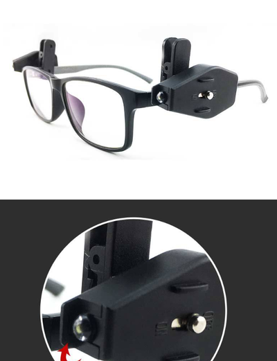 Linterna LED Ajustable para Gafas - Luz de Lectura Portátil - Image 4