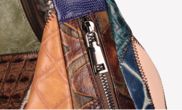 Bolso Tote de Cuero Genuino con Costura Decorativa - Gran Capacidad - Image 10