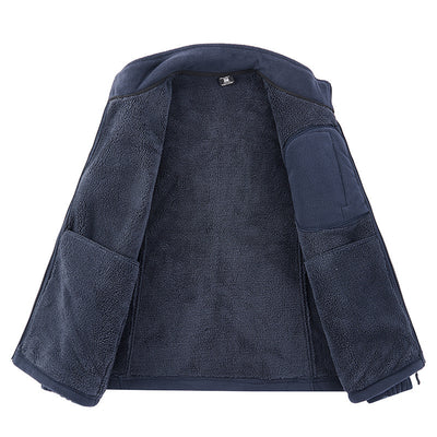 Chaqueta Casual Gruesa con Múltiples Bolsillos para Hombre - Image 3
