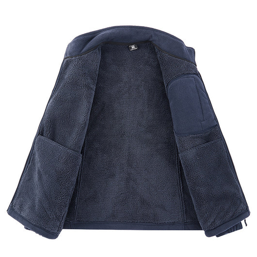 Chaqueta Casual Gruesa con Múltiples Bolsillos para Hombre - Image 3