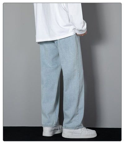 Pantalones Vaqueros Rectos Estilo Hong Kong con Efecto Adelgazante para Hombre - Image 16