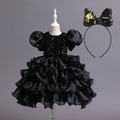 Vestido Tutú Princesa para Fiesta de Cumpleaños Infantil - Image 9