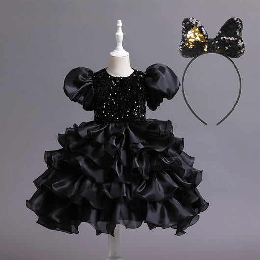 Vestido Tutú Princesa para Fiesta de Cumpleaños Infantil - Image 9