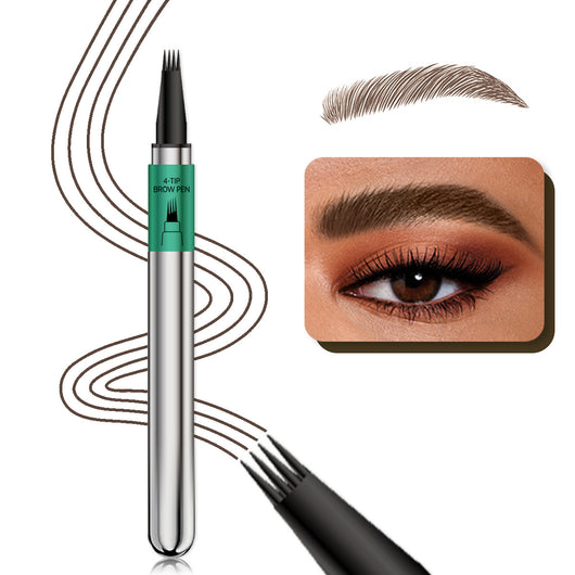 Lápiz de Cejas Resistente al Smudge con Cuatro Puntas - Image 9