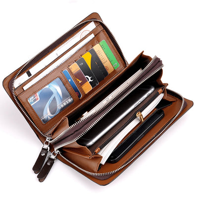 Cartera Ejecutiva Kangaroo Color Sólido para Hombre - Image 11