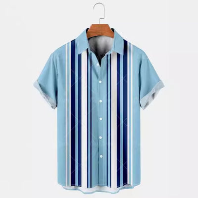 Camisa Hawaiana Casual 3D Estampada para Hombre - Estilo Vacacional Playa - Image 6
