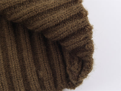 Chaleco Suelto Cuello V Estilo Francés Mujer - Colores Sólidos - Image 17