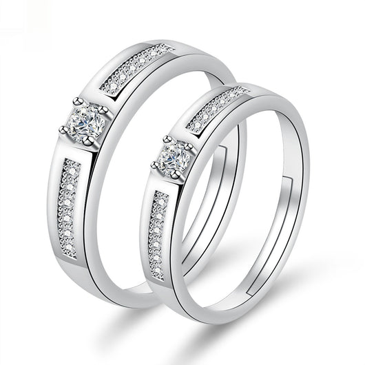Anillos de Compromiso Moissanita para Parejas - Image 4