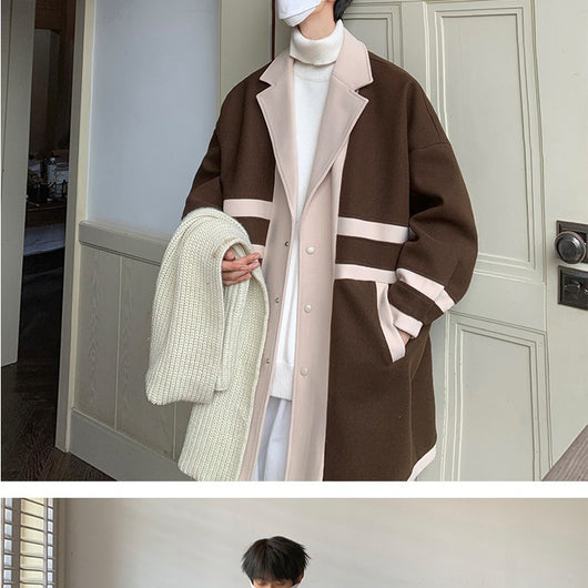 Chaqueta Trench Tweed Casual con Detalles de Moda Urbana - Image 5