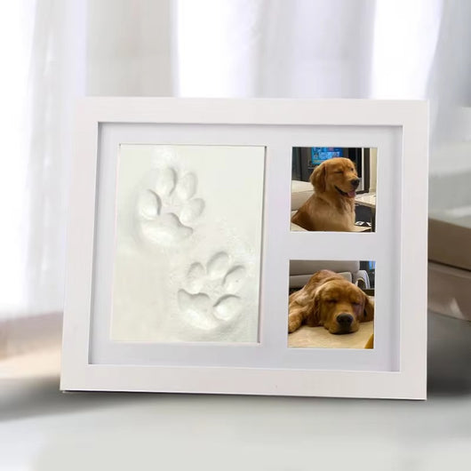 Marco Portarretratos con Huella de Mascota - Kit DIY para Perro y Gato - Image 4