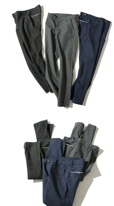 Pantalones Casuales Hombre Slim Fit Microelásticos Estilo Coreano - Image 7