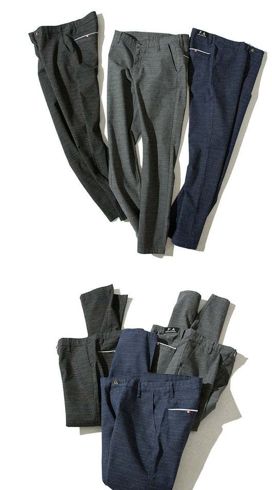 Pantalones Casuales Hombre Slim Fit Microelásticos Estilo Coreano - Image 7