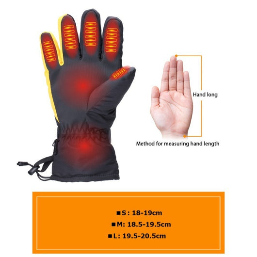 Guantes Térmicos Impermeables con Calefacción Eléctrica para Motos y Deportes Extremos - Image 10