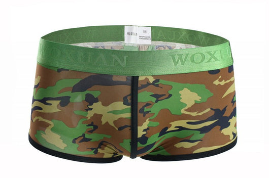 Bóxers Camuflado Elásticos de Seda para Hombre - Comodidad y Estilo - Image 8