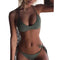 Bikini Clásico Liso para Mujer - Conjunto de Dos Piezas