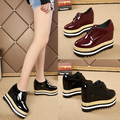 Zapatos Plataforma Casual para Mujer - Diseño Liso y Versátil - Image 10