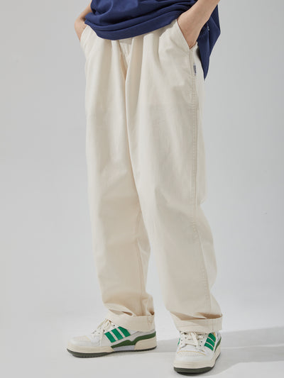 Pantalones Rectos Clásicos para Hombre con Cinturón Integrado - Image 8