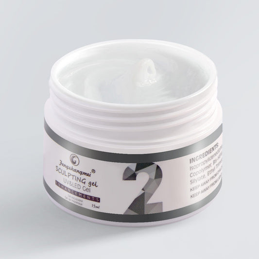 Gel Constructor Transparente Fengshanei 15g para Extensiones de Uñas - Image 2
