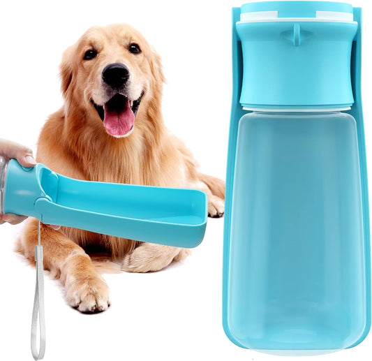 Botella Dispensadora de Agua Portátil para Perros - Todo Tamaño