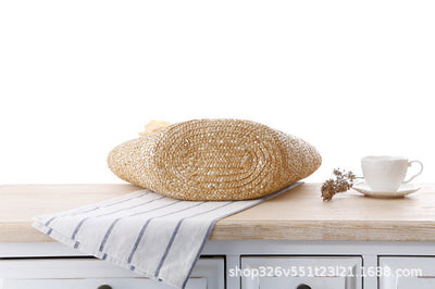 Bolsa de Playa Tejida en Paja - Bolso de Mano Versátil - Image 15