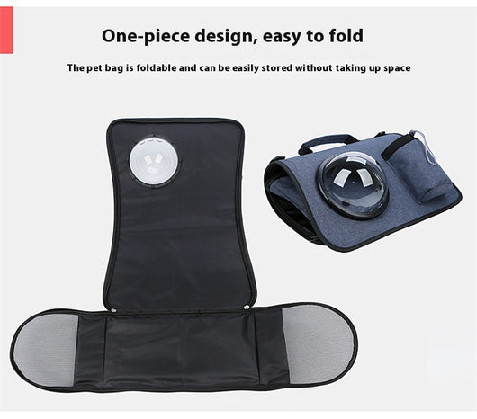 Bolsa Transportadora para Gatos - Mochila Cruzada Portátil para Mascotas - Image 16
