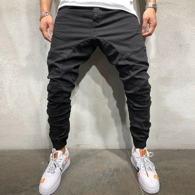 Pantalones Hip Hop con Cierre Lateral para Hombre