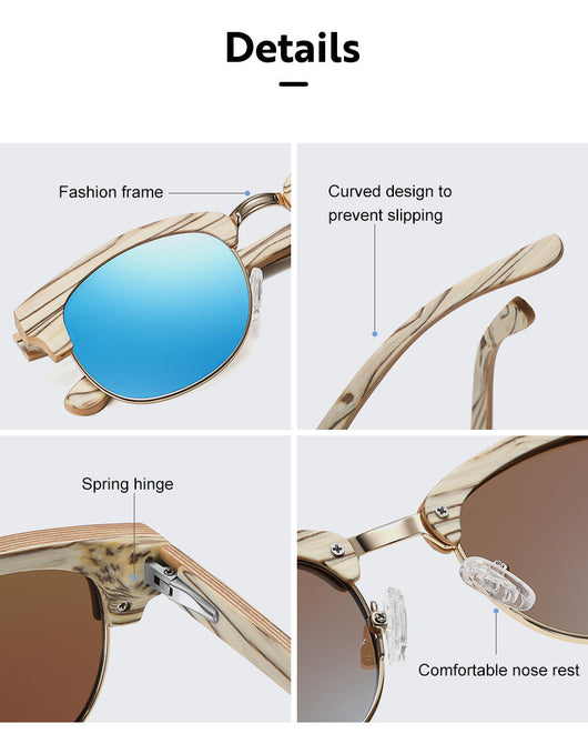 Gafas de Sol Polarizadas Semiarmazón UV400 para Hombre y Mujer - Image 16