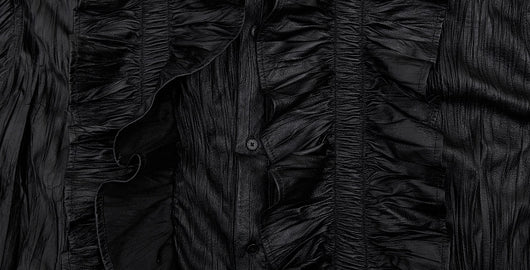 Camisa de Manga Larga con Diseño de Fruncido y Costuras Decorativas - Image 14