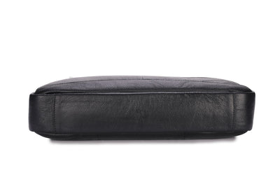 Bolso de Cuero Vacuno Vintage Primera Capa para Hombre - Image 15