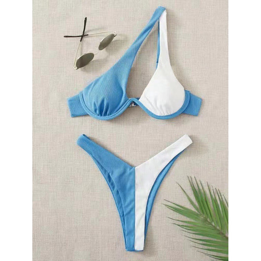 Bikini Multicolor con Tela Doble - Traje de Baño Premium - Image 42