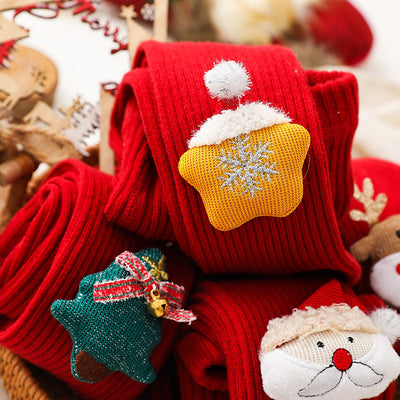 Enterizo de Medias de Algodón para Bebé - Diseño Navideño Primavera Otoño Invierno - Image 9