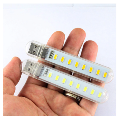 Kit de 8 Luces LED USB Portátiles - Iluminación Camping y Exterior - Image 5