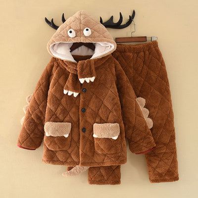 Pijama Acolchado de Tres Capas para Niños - Image 13