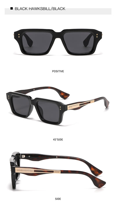 Gafas de Marco Cuadrado Beige Estilo Europeo - Reloj de Tendencia Chic - Image 24