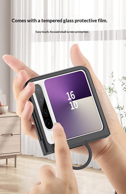 Funda Plegable para Teléfono con Ventana Grande y Anillo Protector Ultrafina - Image 19