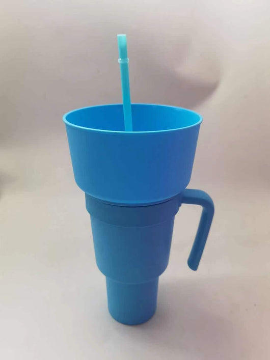 Vaso con Popote y Asa para Snacks - Gadget de Cocina Multifuncional - Image 4
