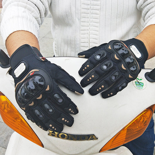 Guantes de Motocicleta Antiimpacto Transpirables para Carreras y Aventura Offroad