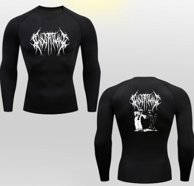 Playera Deportiva Elástica con Estampado 2D de Secado Rápido para Hombre - Image 3