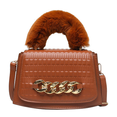 Bolso de Mano Acolchado con Cadena - Bandolera para Mujer - Image 3