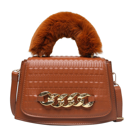 Bolso de Mano Acolchado con Cadena - Bandolera para Mujer - Image 3