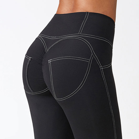 Leggins Deportivos Cintura Alta con Pliegues - Image 7