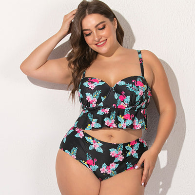 Bikini Deportivo de Talle Alto con Cierre Divisor - Image 9