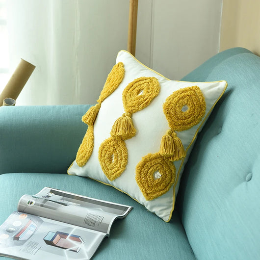 Funda de Almohada Tejida a Mano - Image 14