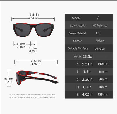 Gafas de Sol Polarizadas para Hombre con Lentes de Película Colorida - Image 19