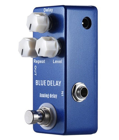 Pedal de Delay Analógico Mini Deep Blue - True Bypass para Guitarra - Image 6