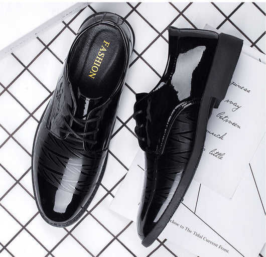 Zapatos de Cuero Elegantes para Hombre - Estilo Británico Formal - Image 16