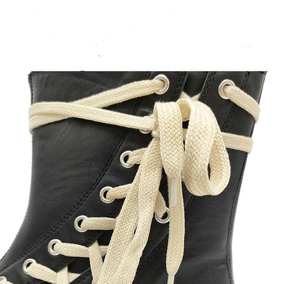 Botas Martin de Cuero con Cordones y Plataforma Elevadora - Image 5
