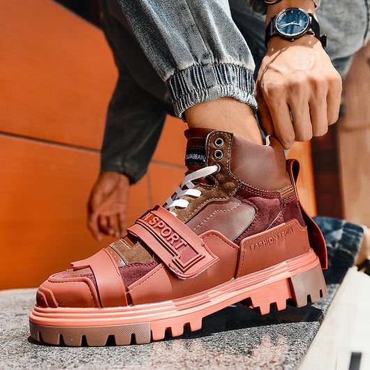 Zapatillas Altas Casual con Suela Gruesa para Otoño e Invierno - Image 4