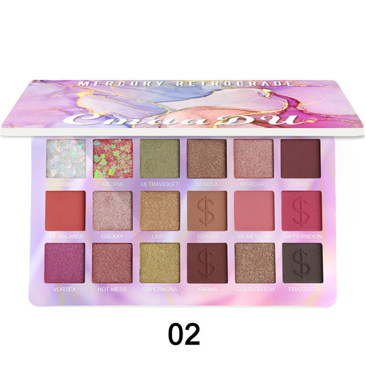 Paleta de Sombras Brillantes EVA 18 Colores - Image 9