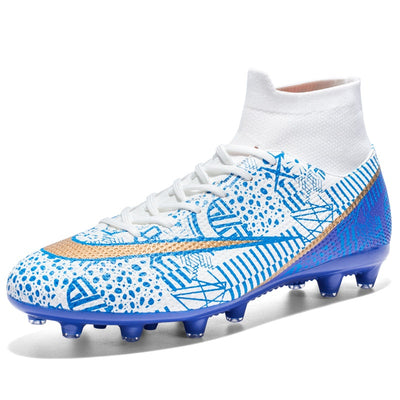 Botines de Fútbol Altos Transpirables para Terreno Firme - Image 3